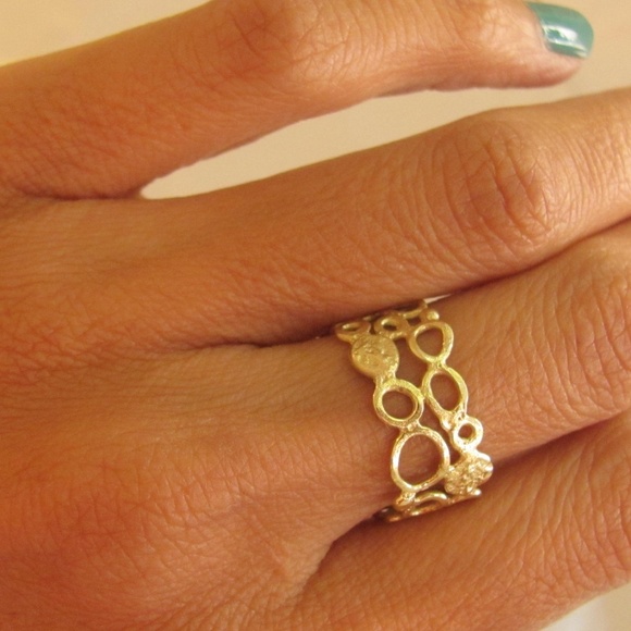 Gold ring. - Picture 4 of 8
